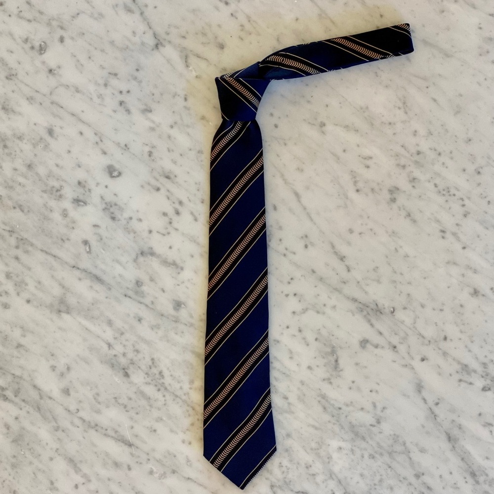 Ferragamo silk jacquard tie